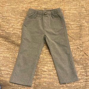 Il Gufo Classic-style trousers in grey technowool 18 months
